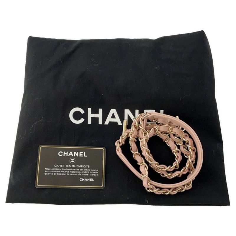 シャネル ハンドバッグ トレンディCC トップハンドル マトラッセ ココマーク ラムスキン A69923 CHANEL 2wayチェーンショルダー