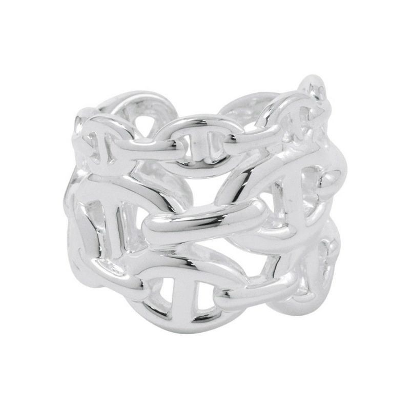 エルメス リング シェーヌダンクル アンシェネGM Enchainee SV925シルバー リングサイズ54 HERMES