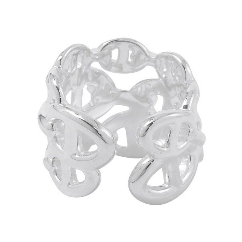 エルメス リング シェーヌダンクル アンシェネGM Enchainee SV925シルバー リングサイズ54 HERMES