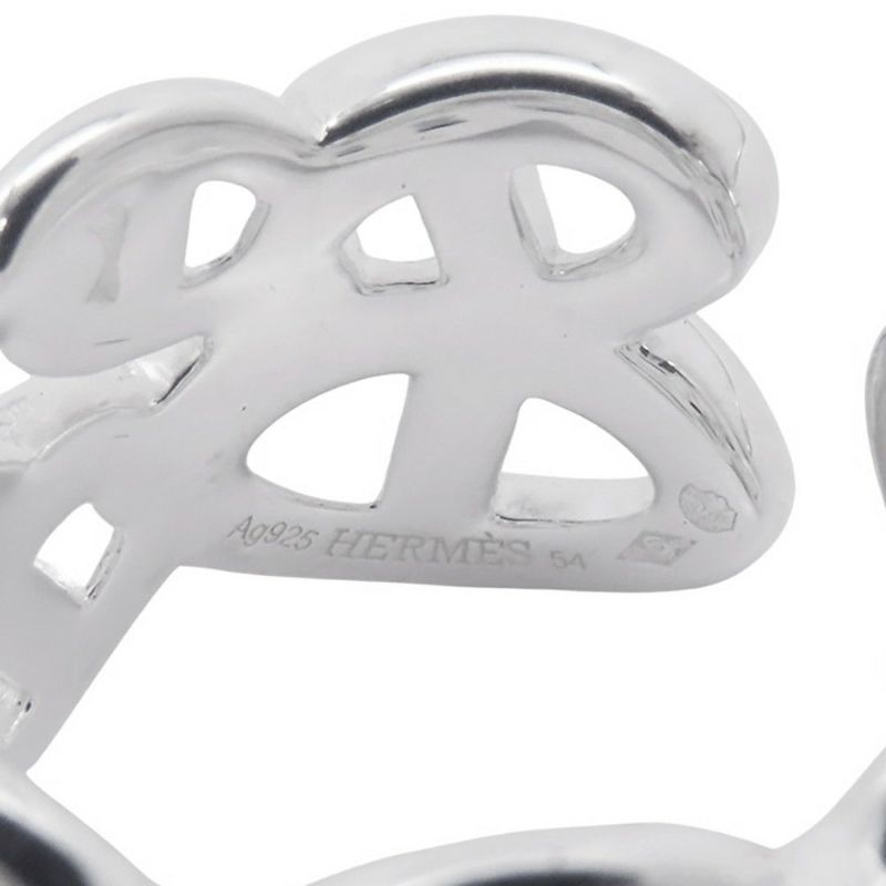 エルメス リング シェーヌダンクル アンシェネGM Enchainee SV925シルバー リングサイズ54 HERMES