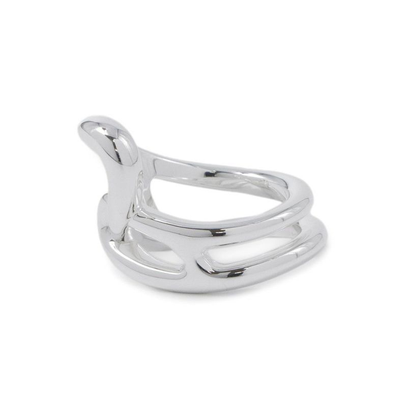 エルメス リング シェーヌダンクル パンク リング SV925シルバー リングサイズ48 HERMES ジュエリー 指輪