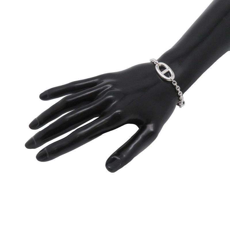 エルメス ブレスレット シェーヌダンクル ファランドール SV925シルバー サイズLG HERMES ジュエリー