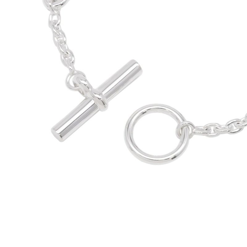 エルメス ブレスレット シェーヌダンクル ファランドール SV925シルバー サイズLG HERMES ジュエリー