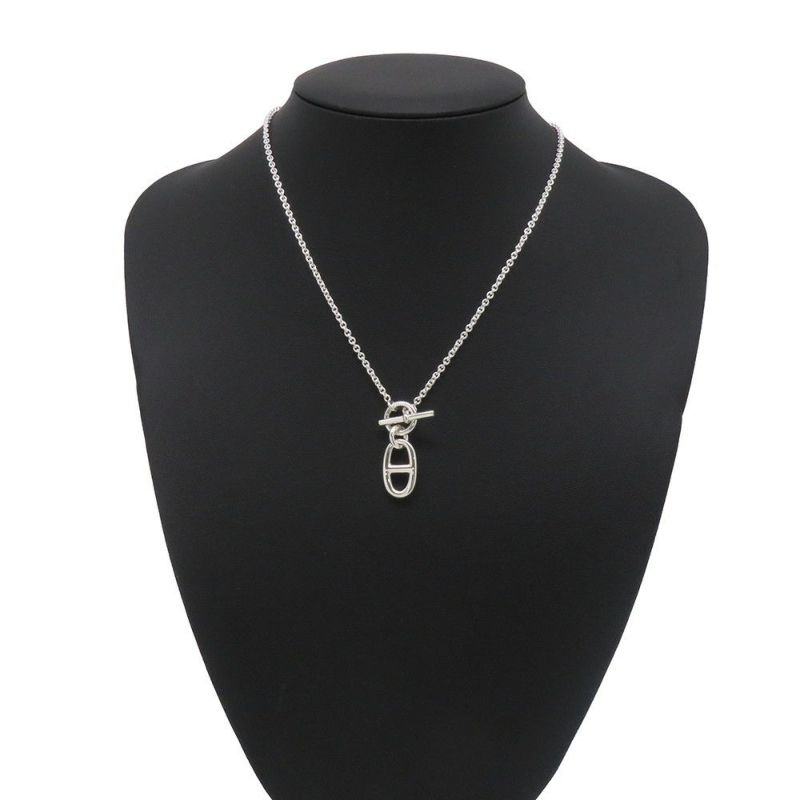 エルメス ネックレス シェーヌダンクル アミュレット SV925シルバー HERMES ペンダント ジュエリー