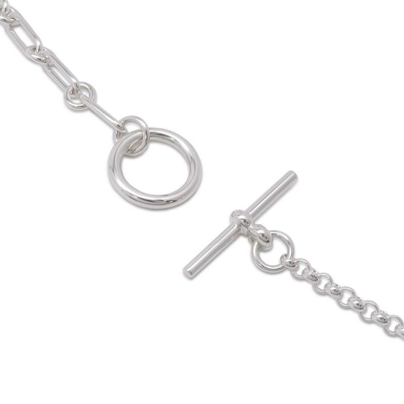 エルメス ネックレス シェーヌダンクル パンク ネックレスST SV925シルバー HERMES ジュエリー