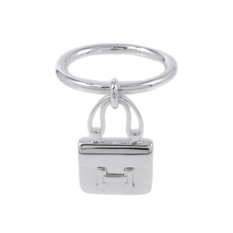 エルメス リング アミュレットコンスタンスリング SV925シルバー リングサイズ53 HERMES ジュエリー 指輪