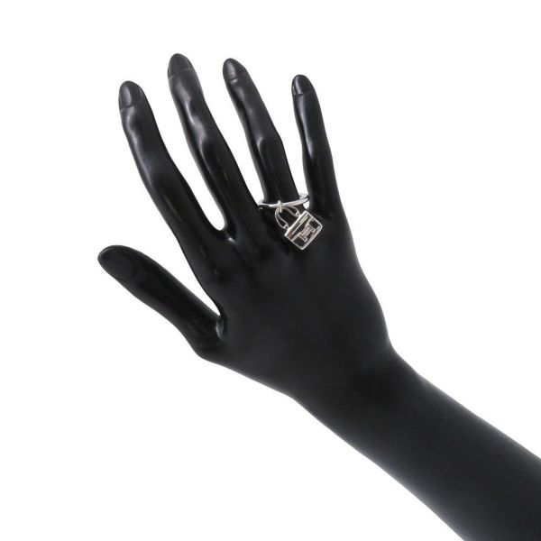 エルメス リング アミュレットコンスタンスリング SV925シルバー リングサイズ53 HERMES ジュエリー 指輪