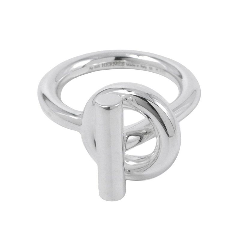 エルメス リング エシャペ MM SV925シルバー リングサイズ55 HERMES ジュエリー 指輪 Echapee