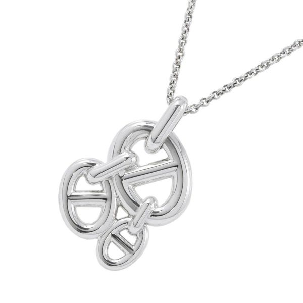 エルメス ネックレス シェーヌダンクル アンシェネPM ペンダント SV925シルバー HERMES アクセサリー ジュエリー