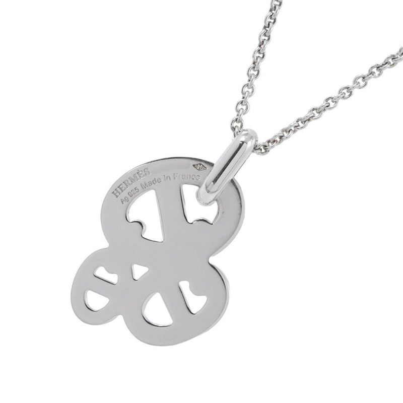 エルメス ネックレス シェーヌダンクル アンシェネPM ペンダント SV925シルバー HERMES アクセサリー ジュエリー