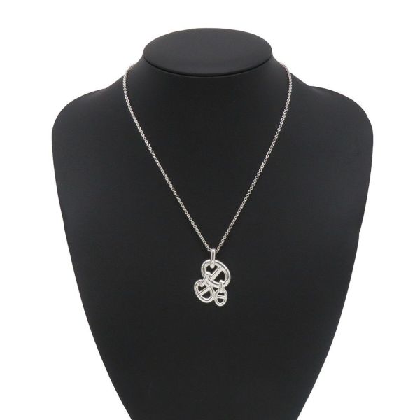 エルメス ネックレス シェーヌダンクル アンシェネPM ペンダント SV925シルバー HERMES アクセサリー ジュエリー