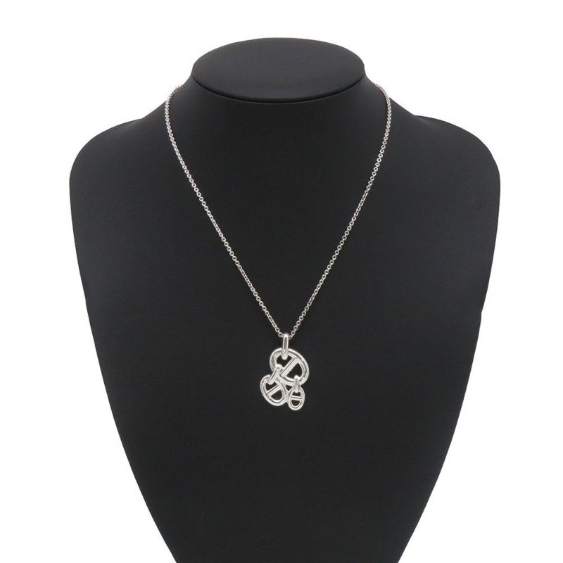 エルメス ネックレス シェーヌダンクル アンシェネPM ペンダント SV925シルバー HERMES アクセサリー ジュエリー