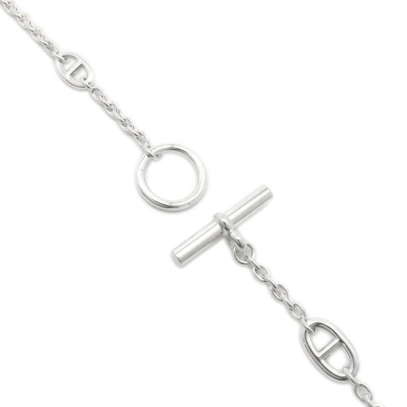 エルメス ネックレス シェーヌダンクル ファランドール120 SV925シルバー HERMES ロングネックレス ジュエリー