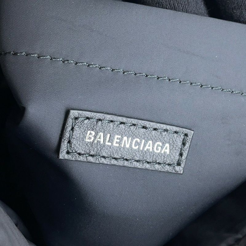 バレンシアガ チェーンショルダーバッグ モナコ ミディアム ナイロン 765945 BALENCIAGA バッグ 黒