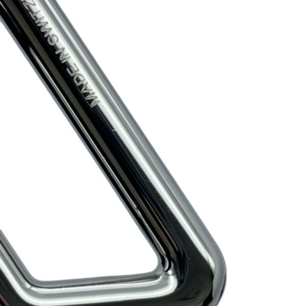 エルメス キーホルダー H・トゥ・スピード シルバー金具 HERMES キーリング