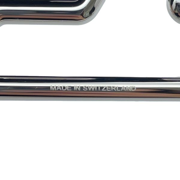 エルメス キーホルダー H・トゥ・スピード シルバー金具 HERMES キーリング