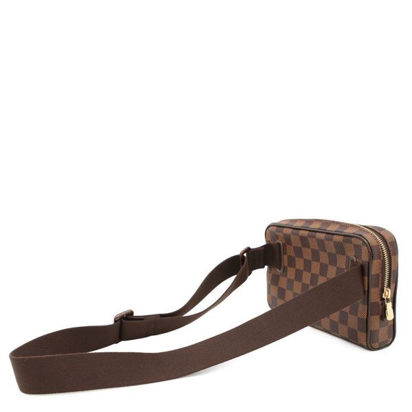 ルイヴィトン ウエストバッグ ダミエ・エベヌ バム・バッグ・ブルックリン N41101 LOUIS VUITTON ボディバッグ