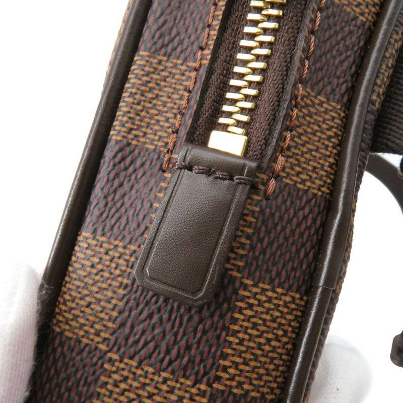 ルイヴィトン ウエストバッグ ダミエ・エベヌ バム・バッグ・ブルックリン N41101 LOUIS VUITTON ボディバッグ