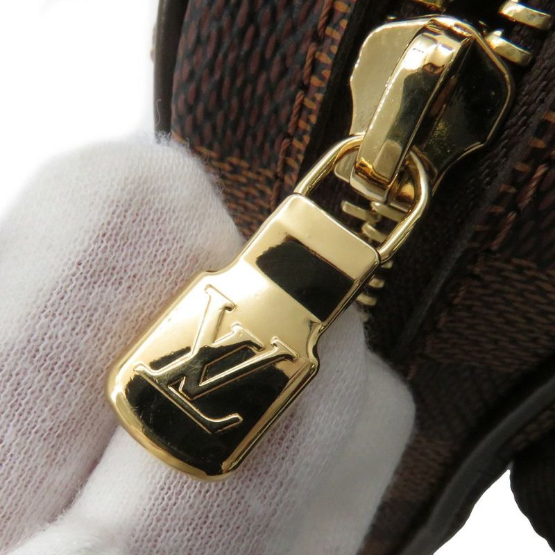 ルイヴィトン ウエストバッグ ダミエ・エベヌ バム・バッグ・ブルックリン N41101 LOUIS VUITTON ボディバッグ