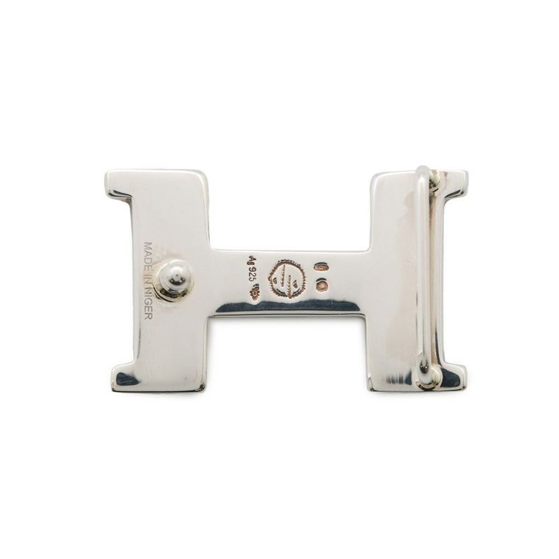 エルメス バックル トゥアレグ Hバックル シルバー925 SV925 HERMES ベルト