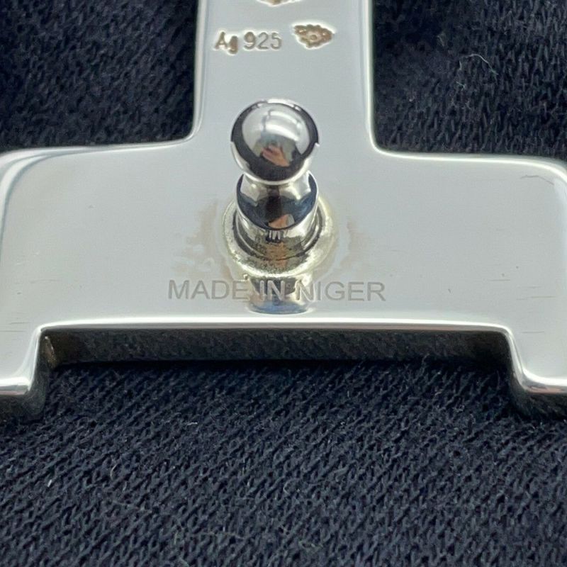 エルメス バックル トゥアレグ Hバックル シルバー925 SV925 HERMES ベルト