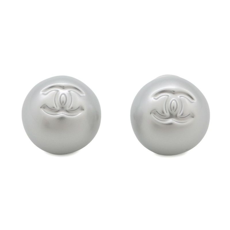 シャネル ピアス ココマーク ビックパール フェイクパール B25 C ABE983 CHANEL アクセサリー