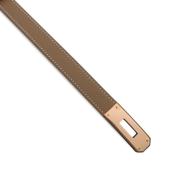 ランク NS 未使用品 HERMÈS エルメス ケリーベルト エトゥープ