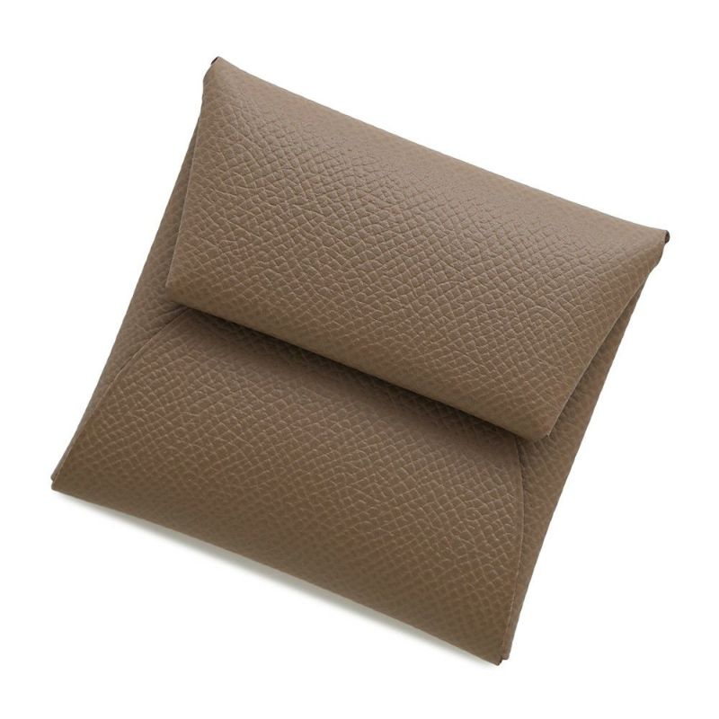 エルメス コインケース バスティア エトゥープ エプソン B刻印 HERMES 財布