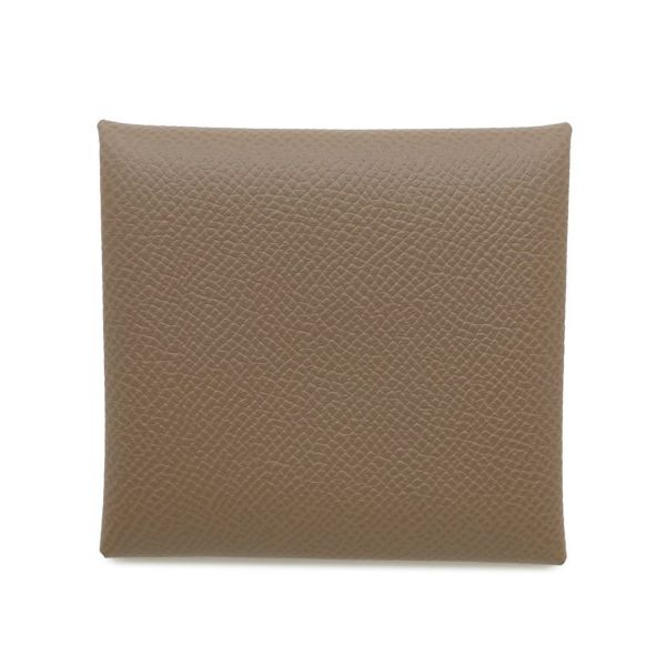 エルメス コインケース バスティア エトゥープ エプソン B刻印 HERMES 財布