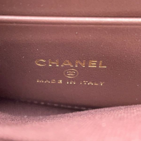 シャネル コインケース マトラッセ ココマーク L字ファスナー キャビアスキン AP3999 財布 カードケース 黒