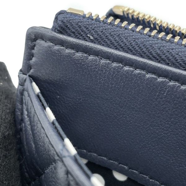 シャネル カードケース マトラッセ ココマーク フェイクパール ラムスキン AP3816 フラグメントケース コインケース