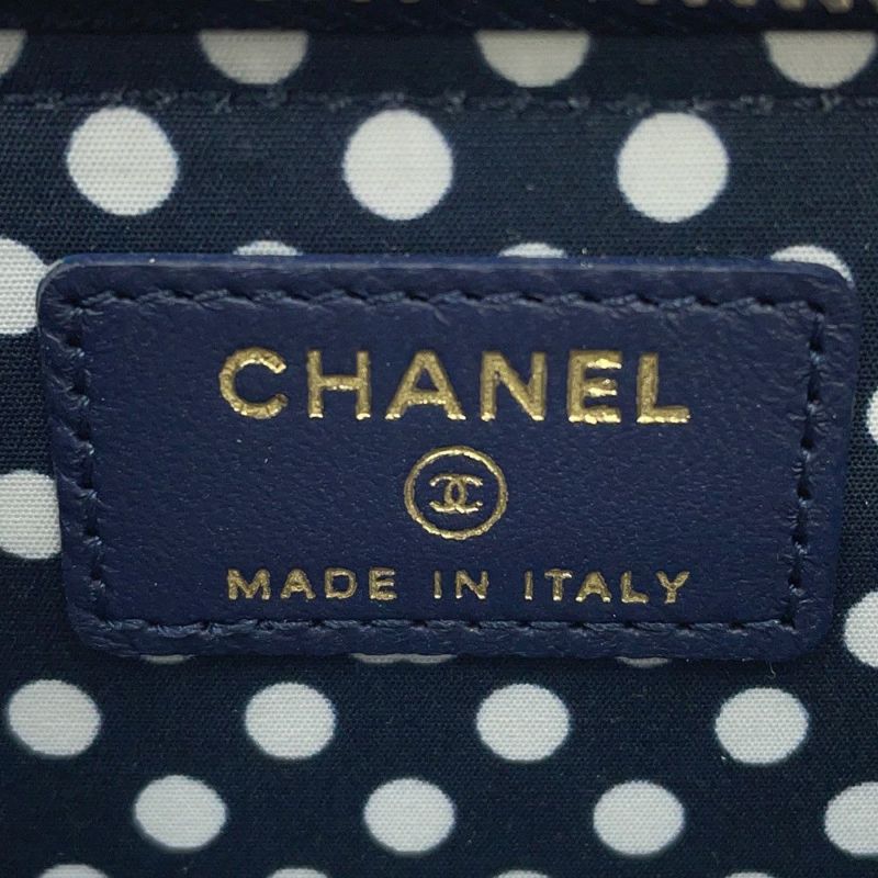 シャネル カードケース マトラッセ ココマーク フェイクパール ラムスキン AP3816 フラグメントケース コインケース