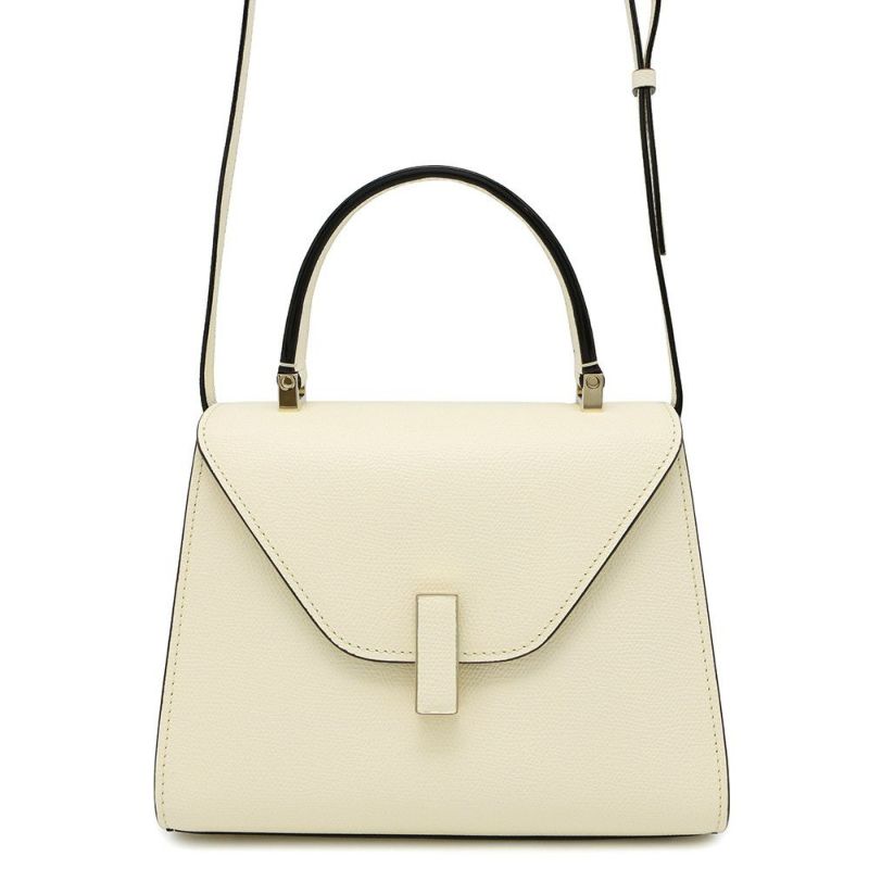 ヴァレクストラ ハンドバッグ イジィデ ミニ ソフトカーフレザー WBES0036028LOC99WW Valextra 2way 白