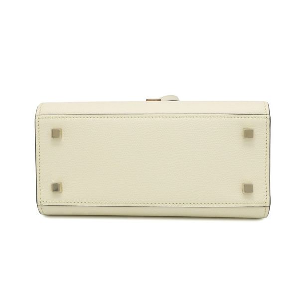 ヴァレクストラ ハンドバッグ イジィデ ミニ ソフトカーフレザー WBES0036028LOC99WW Valextra 2way 白