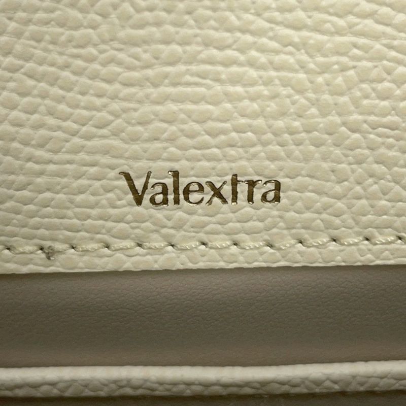 ヴァレクストラ ハンドバッグ イジィデ ミニ ソフトカーフレザー WBES0036028LOC99WW Valextra 2way 白