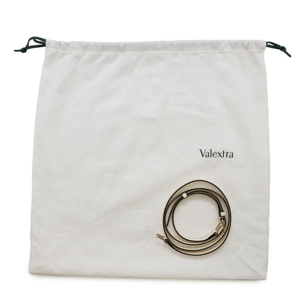 ヴァレクストラ ハンドバッグ イジィデ ミニ ソフトカーフレザー WBES0036028LOC99WW Valextra 2way 白