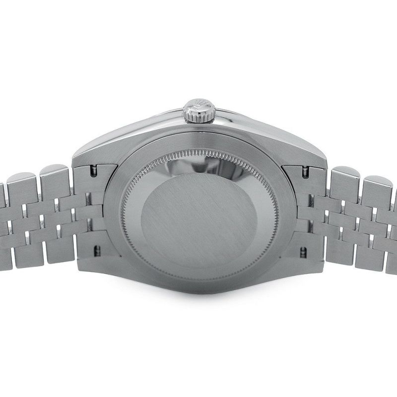 ロレックス デイトジャスト41 SS/K18WG 126334 ROLEX 腕時計 白文字盤 ローマン