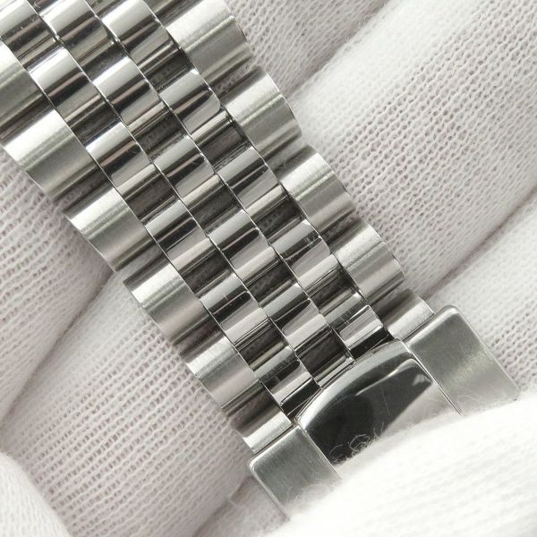 ロレックス デイトジャスト41 SS/K18WG 126334 ROLEX 腕時計 白文字盤 ローマン