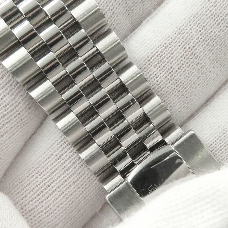 ロレックス デイトジャスト41 SS/K18WG 126334 ROLEX 腕時計 白文字盤 ローマン