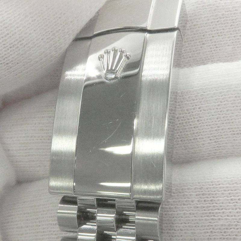 ロレックス デイトジャスト41 SS/K18WG 126334 ROLEX 腕時計 白文字盤 ローマン