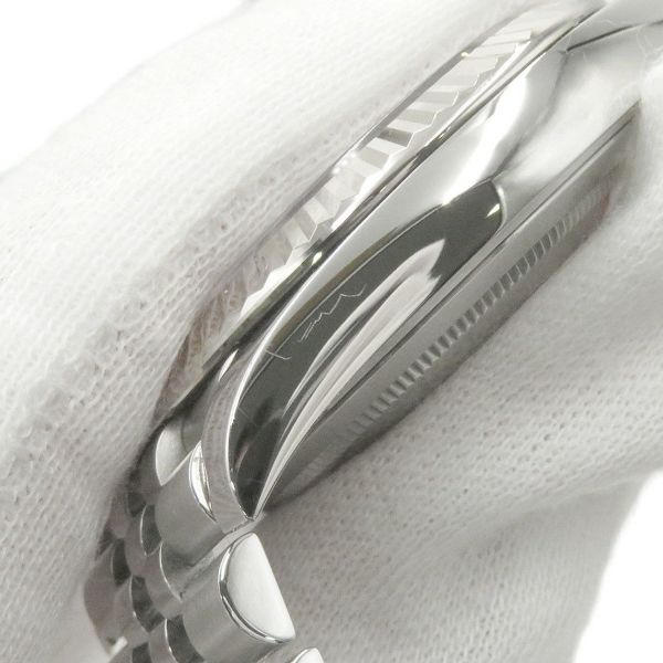 ロレックス デイトジャスト41 SS/K18WG 126334 ROLEX 腕時計 白文字盤 ローマン