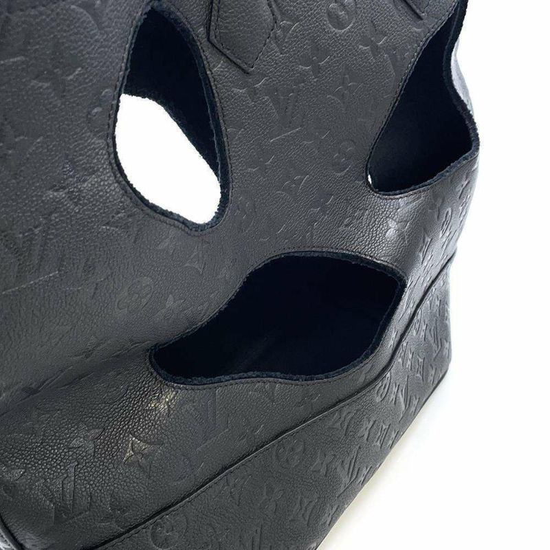 ルイヴィトン トートバッグ モノグラム・アンプラント ウィズホールズMM M58661 メンズ 黒