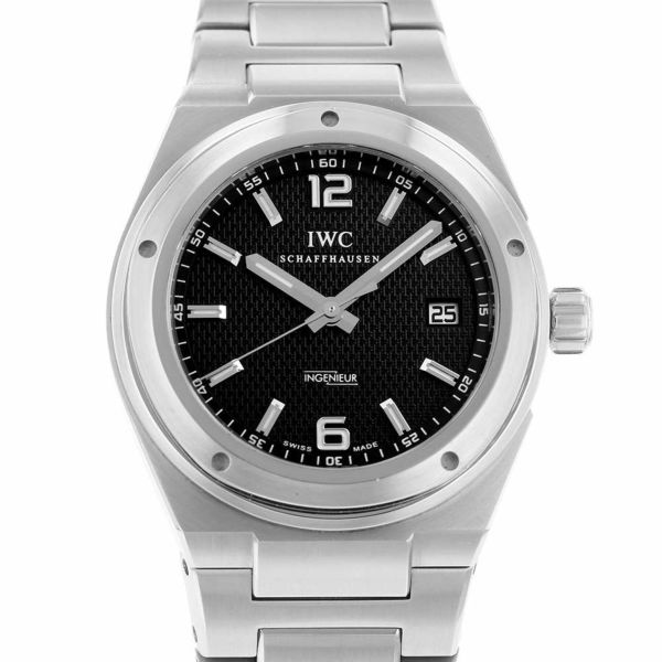 IWC インヂュニア オートマティック IW322701 腕時計 インジュニア 黒文字盤