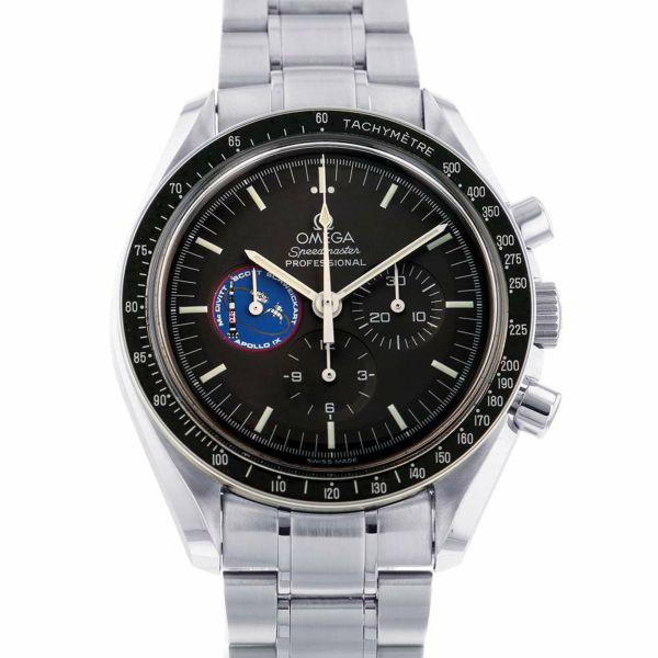 オメガ スピードマスター プロフェッショナル アポロ9号 3597.13 OMEGA 腕時計 黒文字盤
