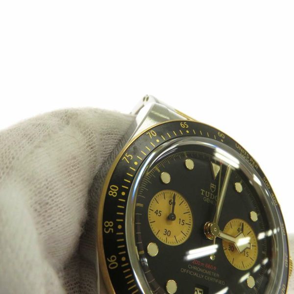 チュードル ブラックベイ クロノグラフ S&G 79363N TUDOR チューダー 腕時計 黒文字盤