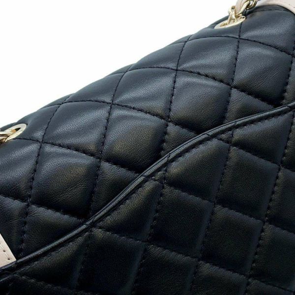 シャネル チェーンショルダーバッグ マトラッセ ココマーク ラムスキン AS4289 CHANEL 黒