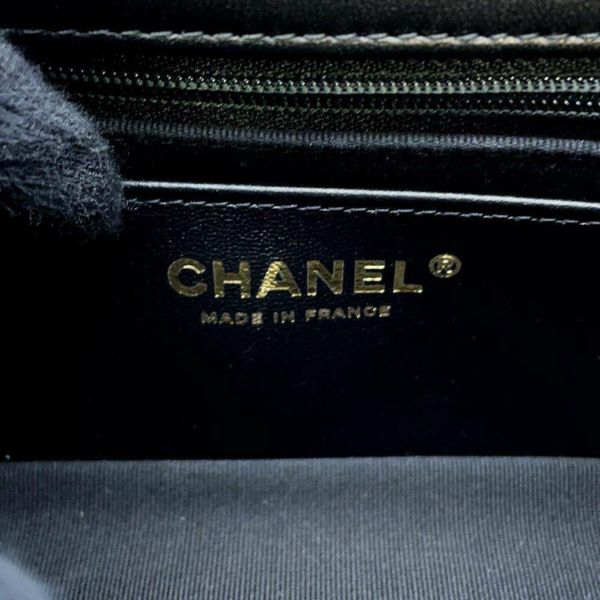 シャネル チェーンショルダーバッグ マトラッセ ココマーク ラムスキン AS4289 CHANEL 黒