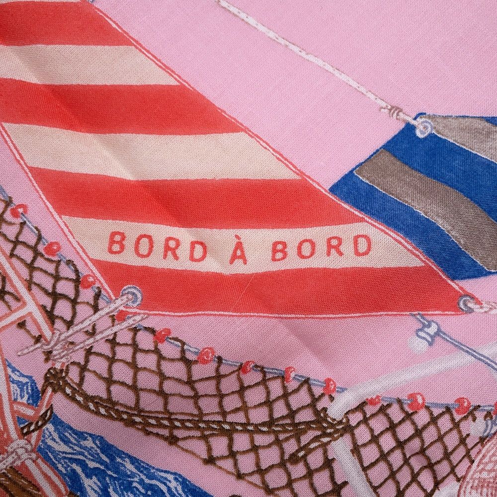 エルメス スカーフ カレ 80 ボード ア ボード Bord a Bord コットン HERMES 2025春夏