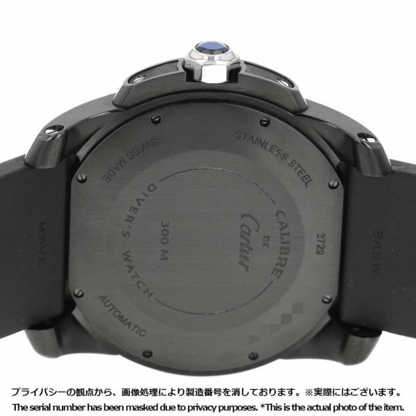 カルティエ カリブル ドゥ カルティエ ダイバー WSCA0006 Cartier 腕時計 黒文字盤