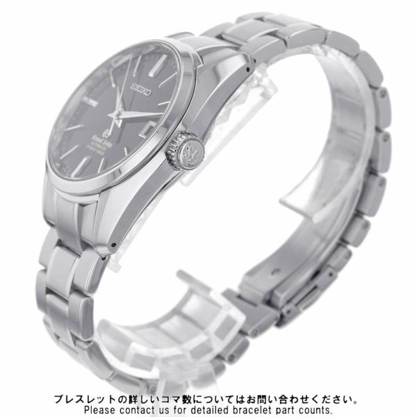セイコー グランドセイコー メカニカルハイビート SBGH005 SEIKO 腕時計  黒文字盤